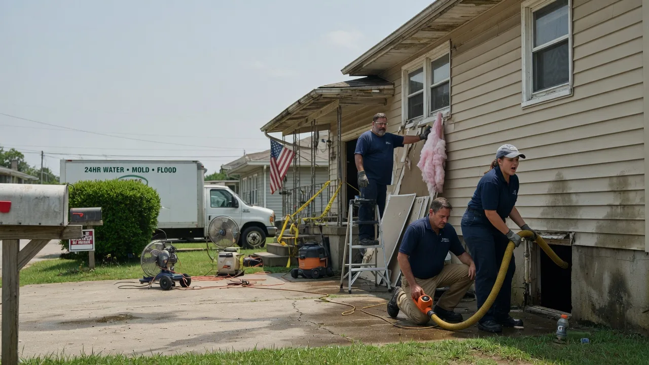 Water Damage Repair in Henlawson, WV near me